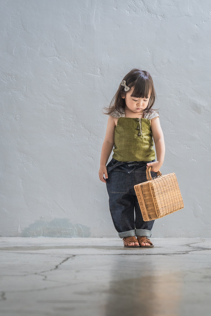 BROOKS TROUSERS, Blue Denim – Hello Lupo
