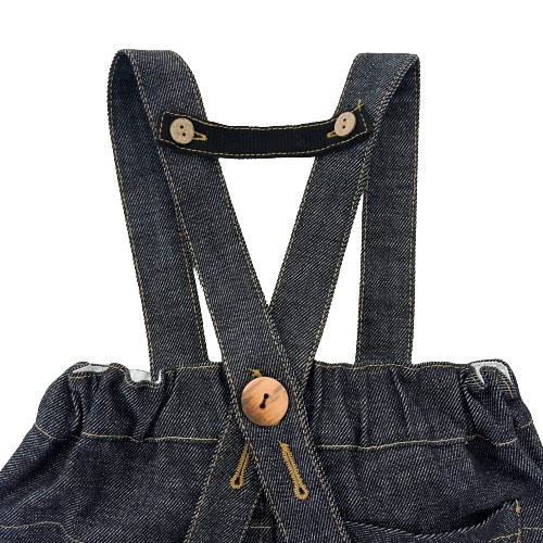 HELLO LUPO BROOKS TROUSERS - BLUE DENIM HELLO LUPO BROOKS TROUSERS - BLUE DENIM