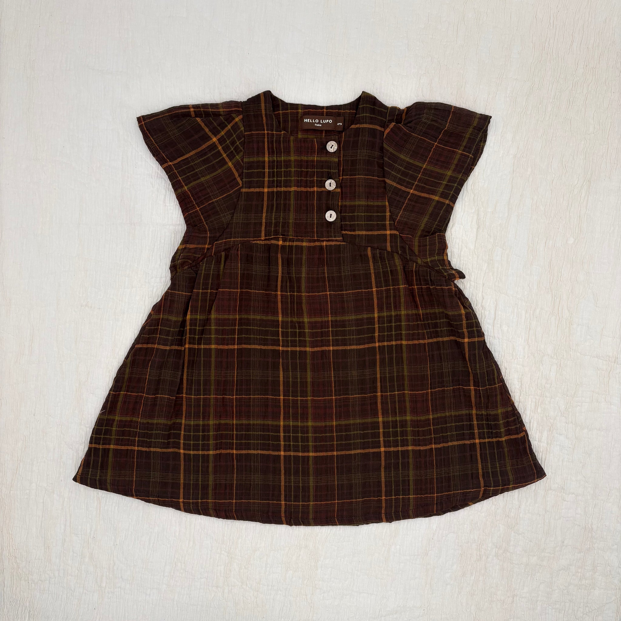 GAIA SHORT SLEEVES, Brownie – Hello Lupo
