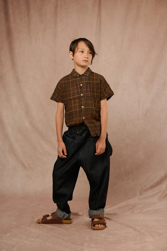 BROOKS TROUSERS, Blue Denim – Hello Lupo