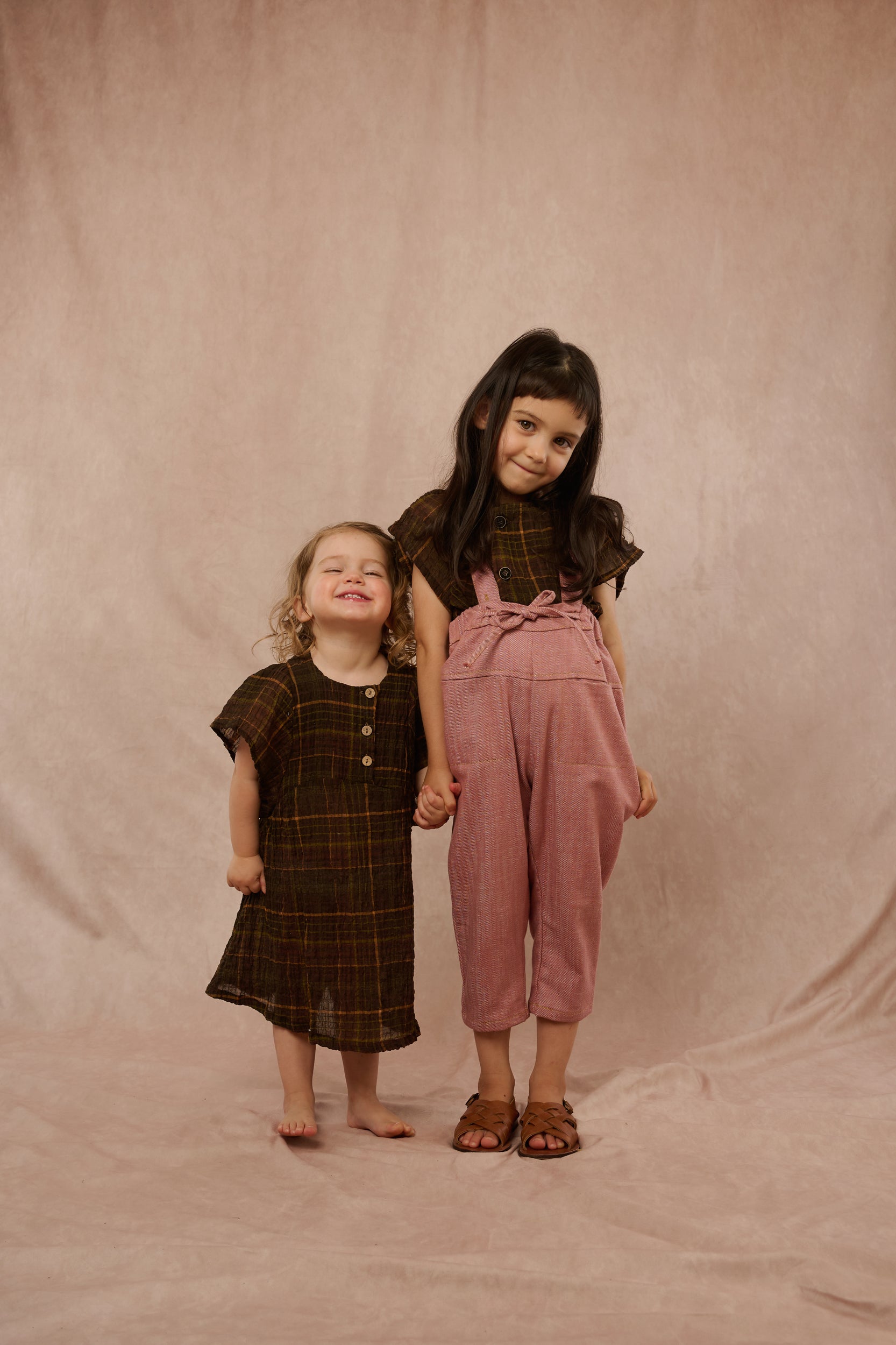 HELLO LUPO　Brooks Trousers - Brown D BROOKS TROUSERS, Pink D – Hello Lupo