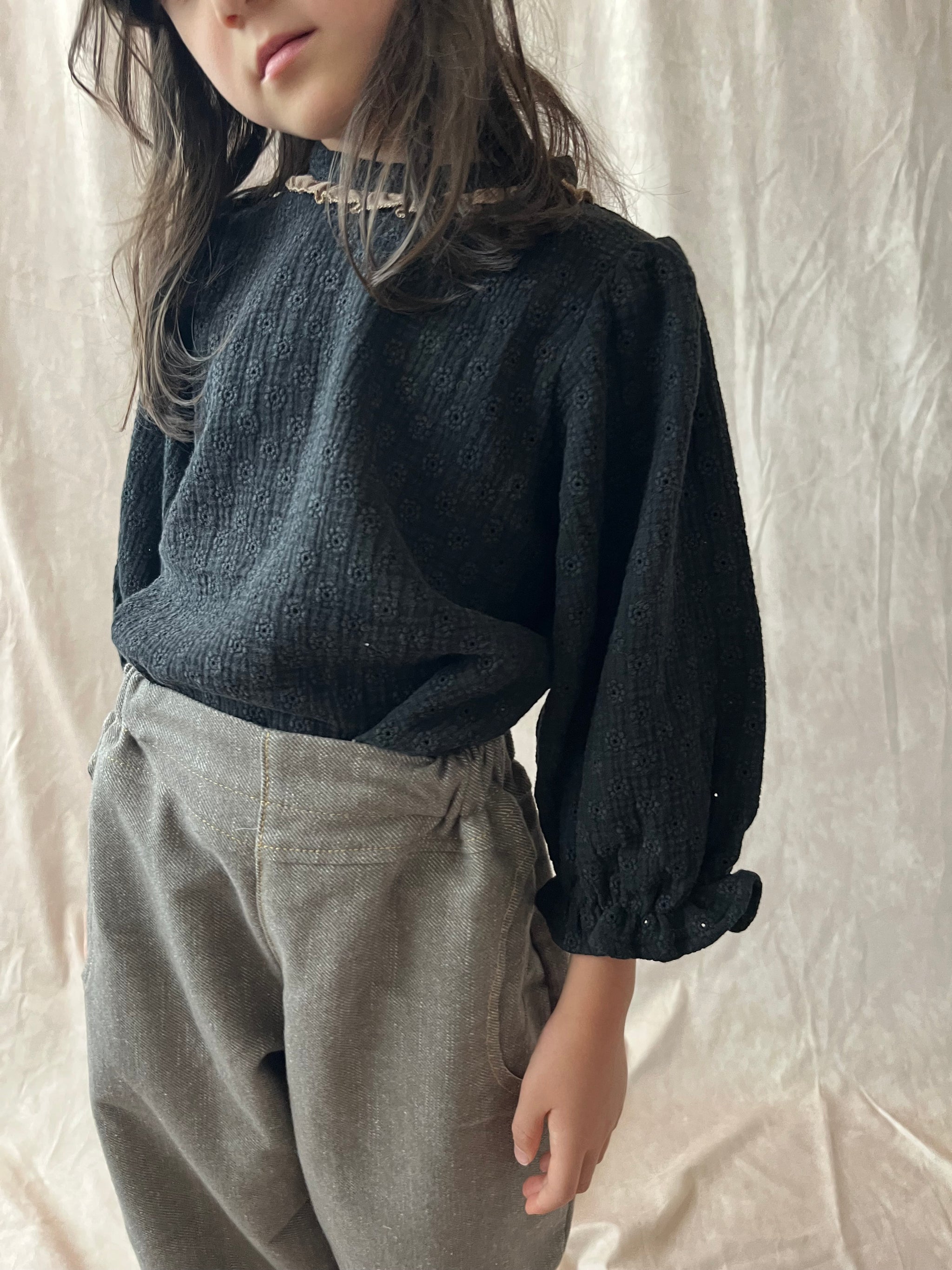 HELLO LUPO Gina Top 2-3y 美品 Sky