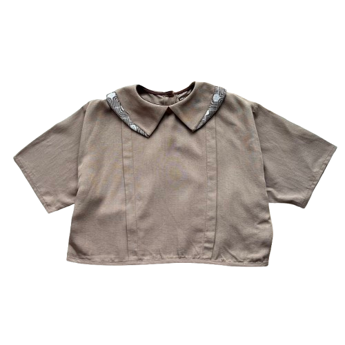 "Oliver" Top, Nocciola