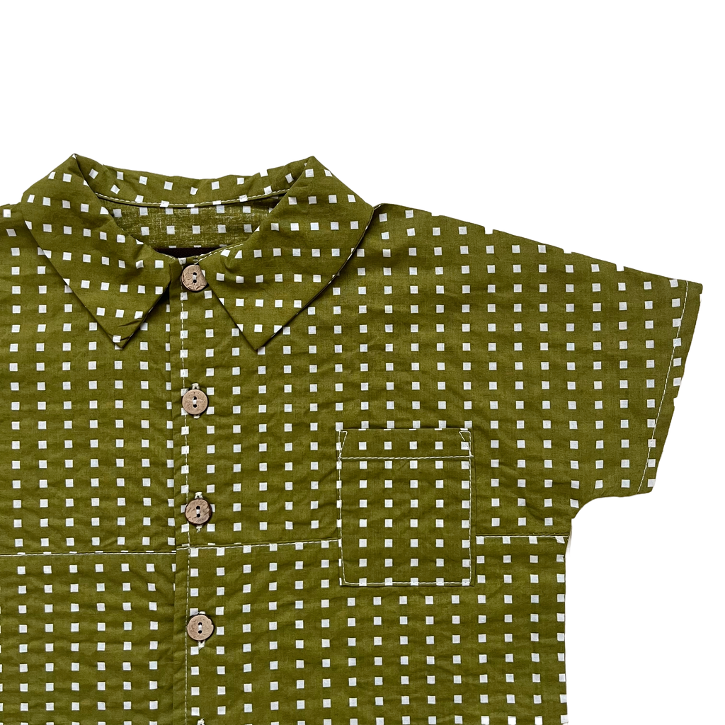 Shirt, Matcha Quadri