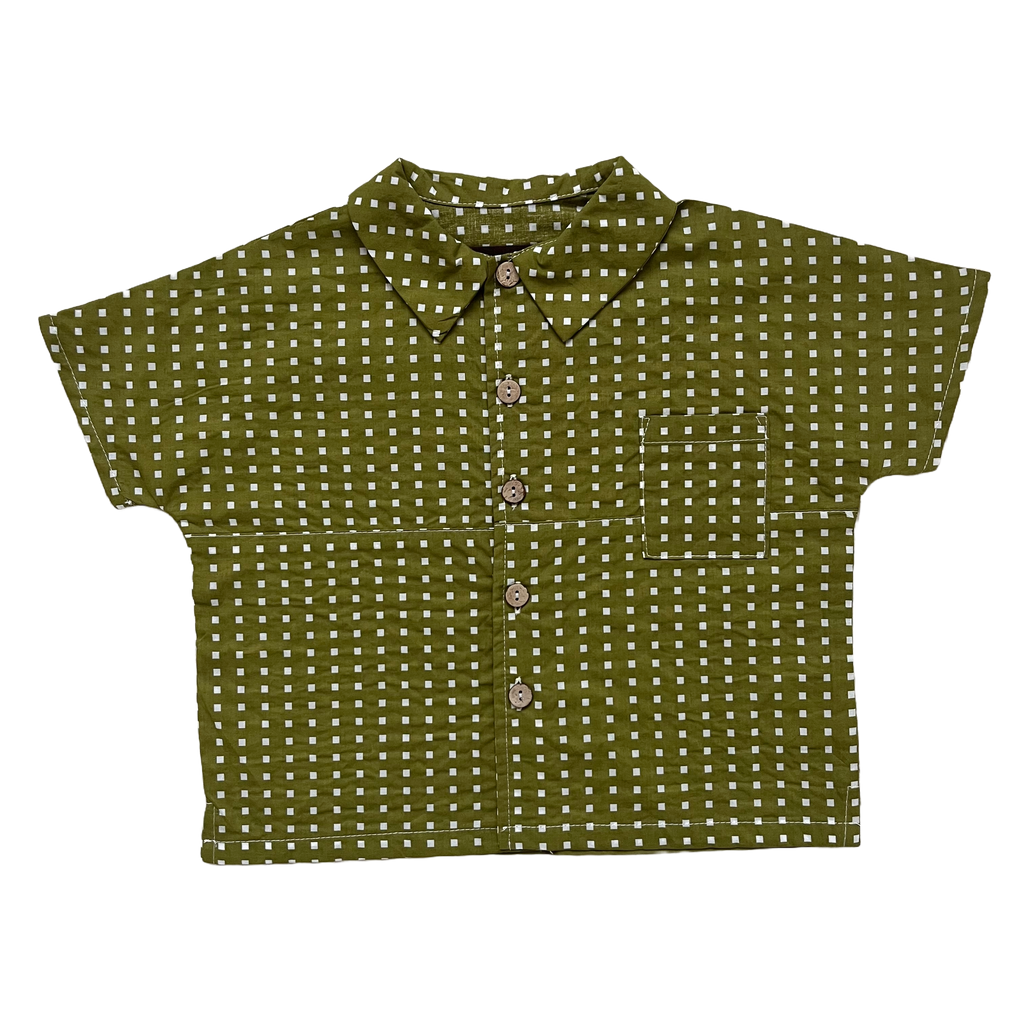 Shirt, Matcha Quadri
