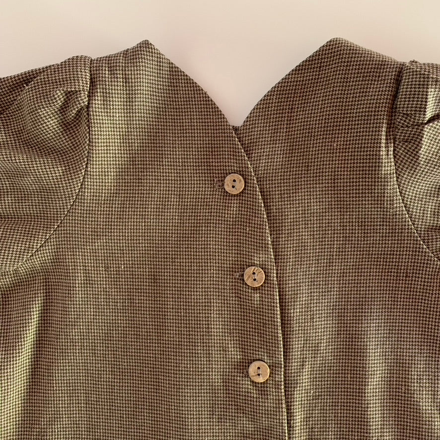 brown shirt houndstooth