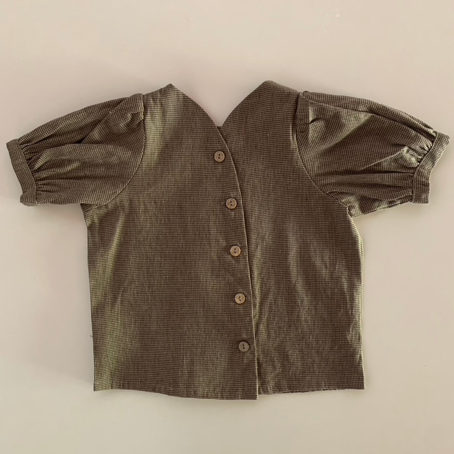brown shirt houndstooth